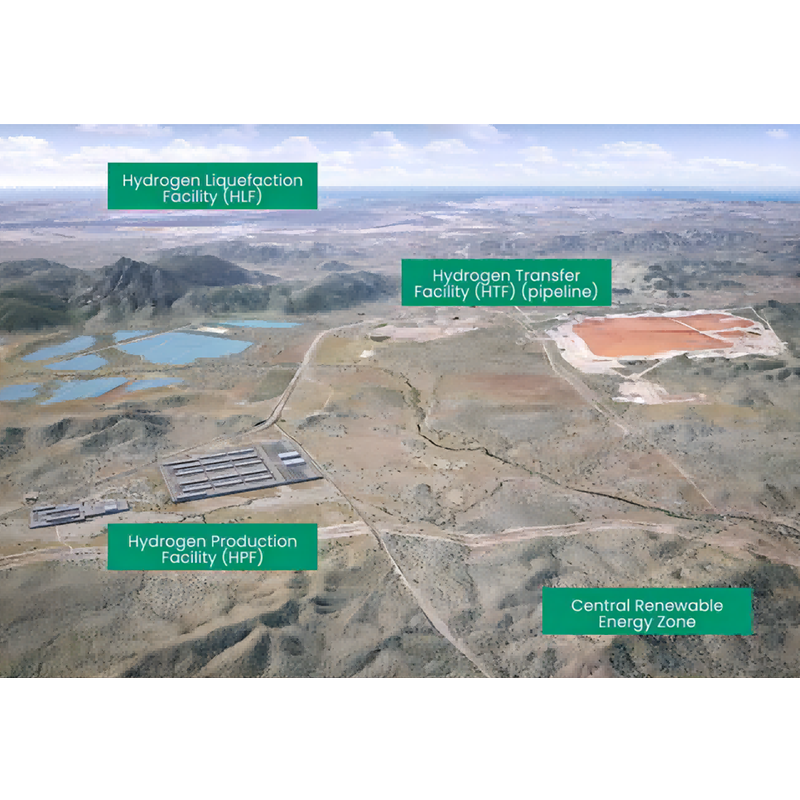 Le gouvernement australien investit 437 millions de dollars pour construire un centre énergétique à hydrogène vert de 2,5 GW