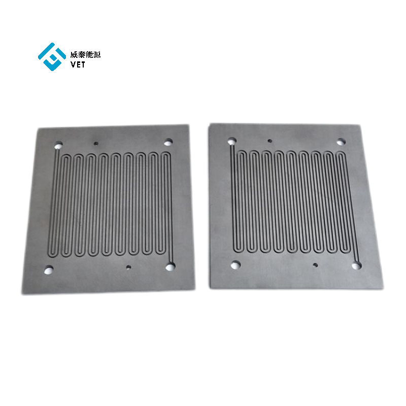Plaques bipolaires de graphite résistant à la corrosion pour piles à combustible