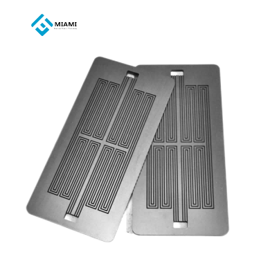 Conception personnalisée de plaque bipolaire pour pile à combustible à hydrogène et graphite