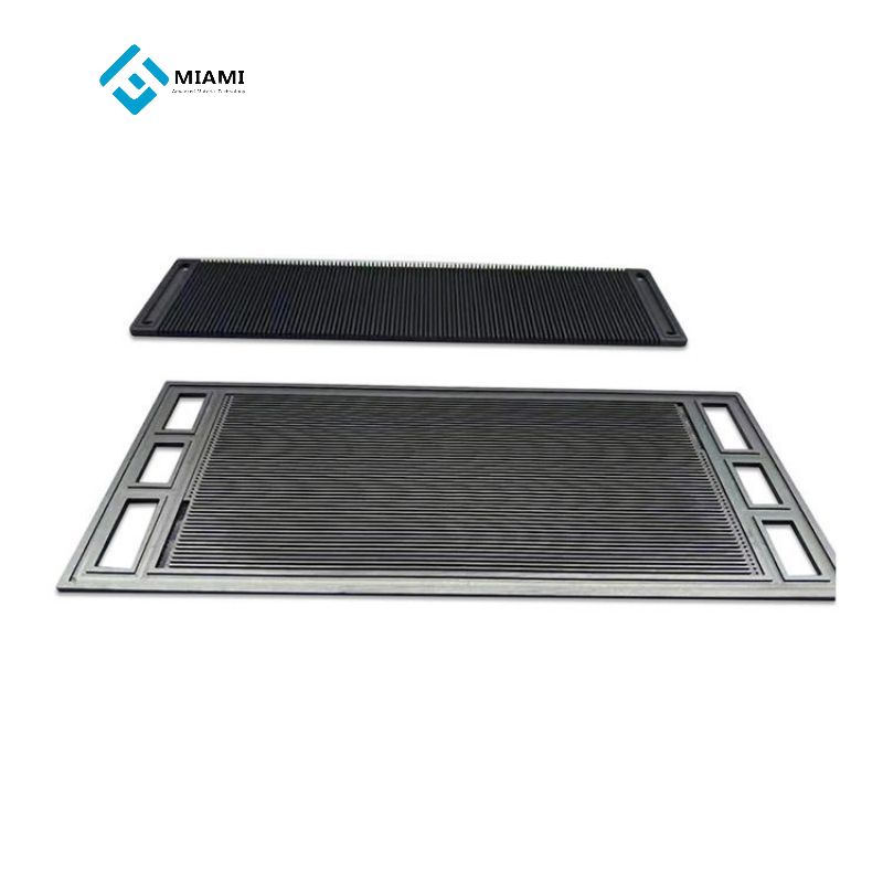 Plaque de Graphite pour système de chauffage solaire à pile à combustible Pem plaque bipolaire en Graphite de carbone