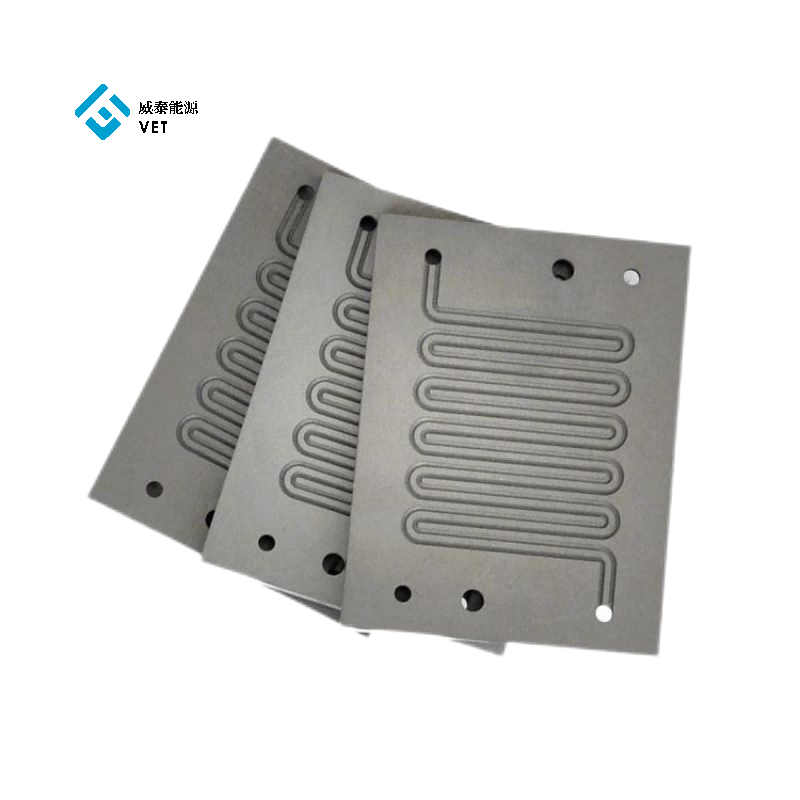 Efficacité de conversion à haute énergie plaque bipolaire en graphite