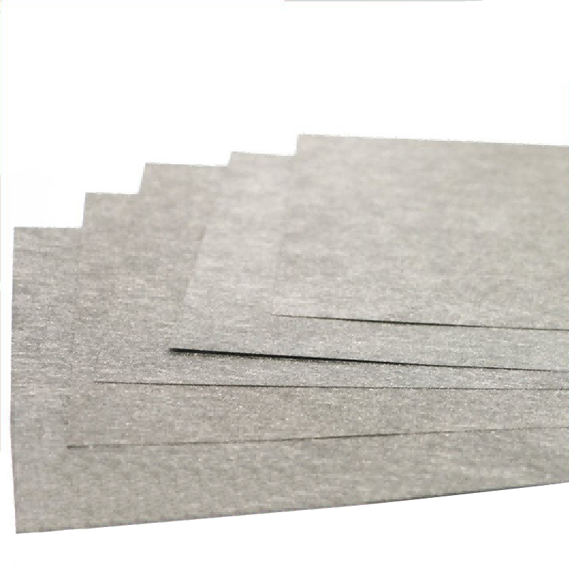 Tapis fritté en titane à couche de diffusion haute température