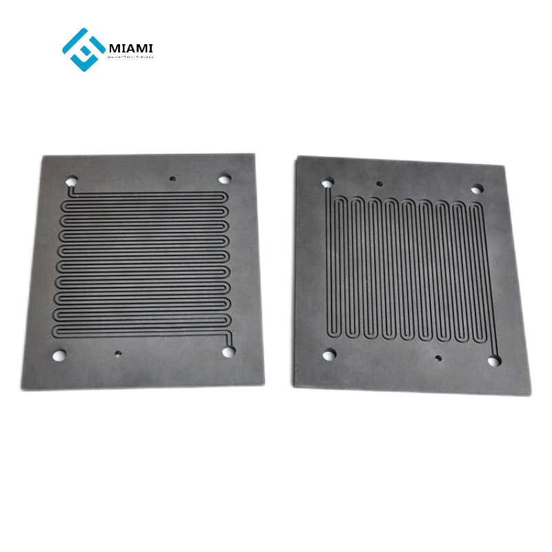 Plaques bipolaires de graphite hautement conductrices pour piles de piles à combustible