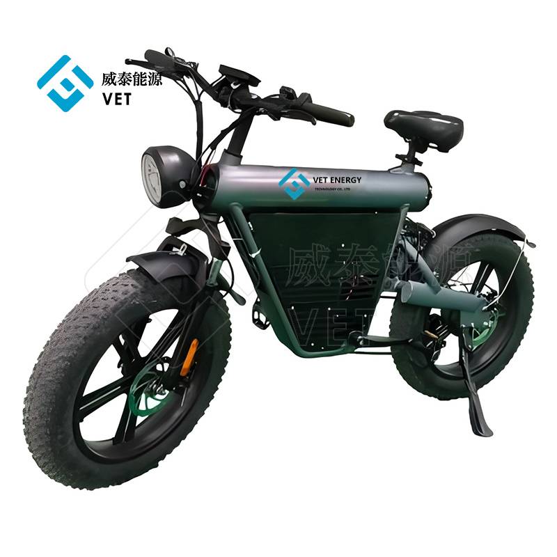 Bicycle électrique à pile à combustible assistée par l'hydrogène