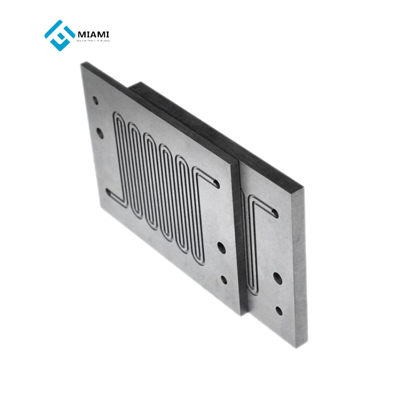 Plaques bipolaires de graphite légères et portables pour piles à combustible