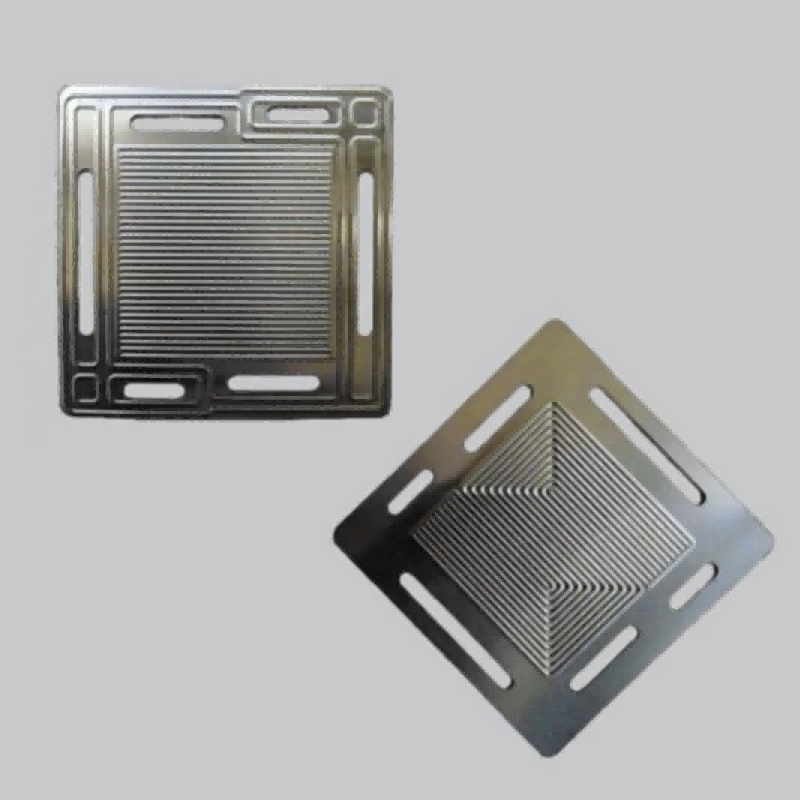 Plaque bipolaire métallique pour raccords d'électrolyzer à eau alcaline