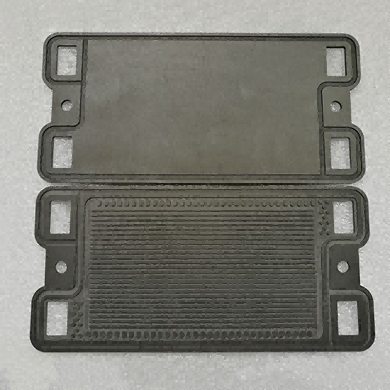 Plaque bipolaire métallique PEM Plate d'électrode de cellules électroolytiques