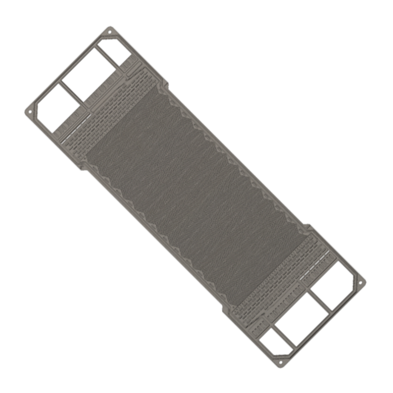 Gravure de précision de plaques bipolaires métalliques personnalisées pour piles à combustible