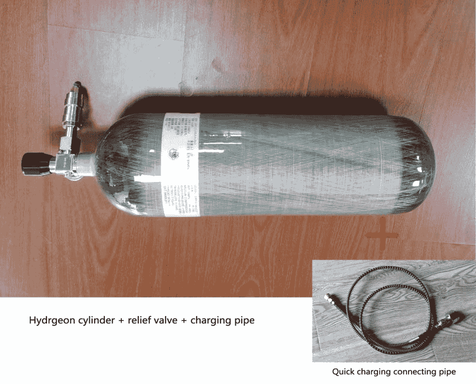 Cylindre de stockage d'hydrogène rechargeable