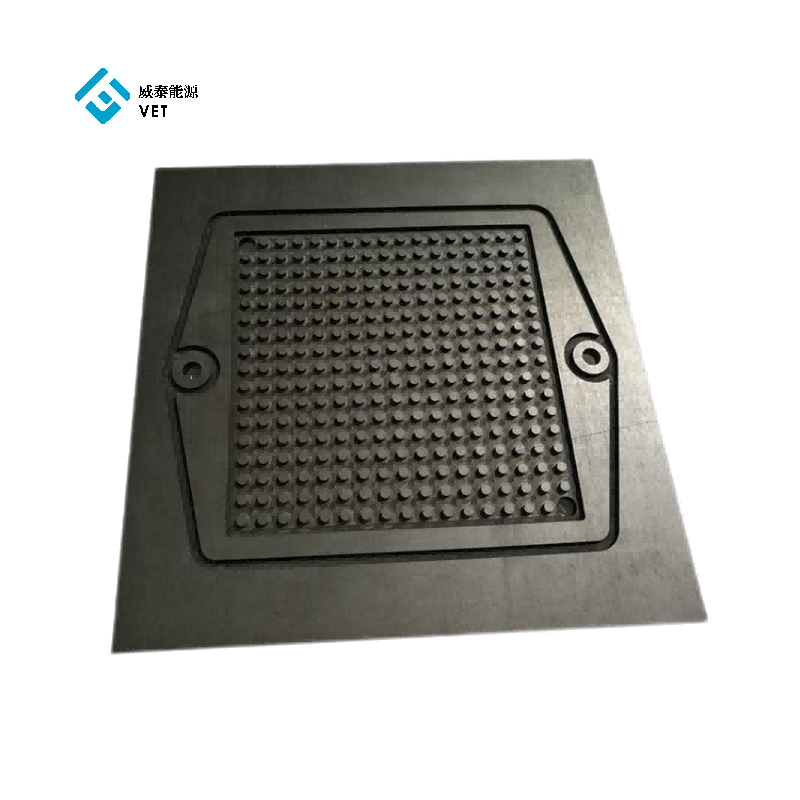 Fournisseur de plaques bipolaires de graphite légère personnalisables