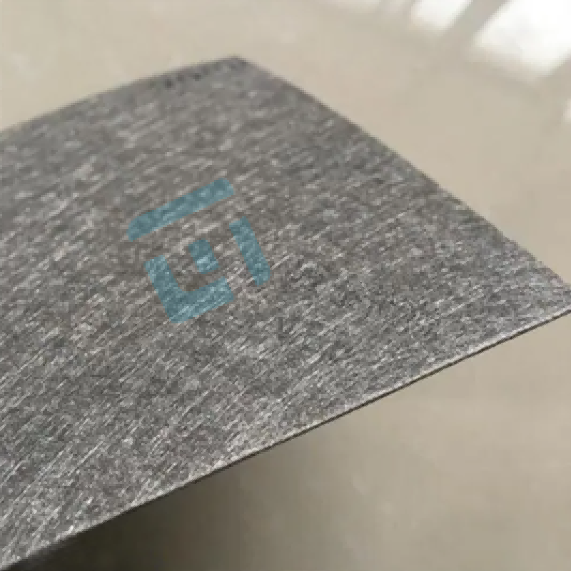 Titanium en feutre à combustible cellule électrolytique Filtration de fibre de titane Haute pureté 99,5%