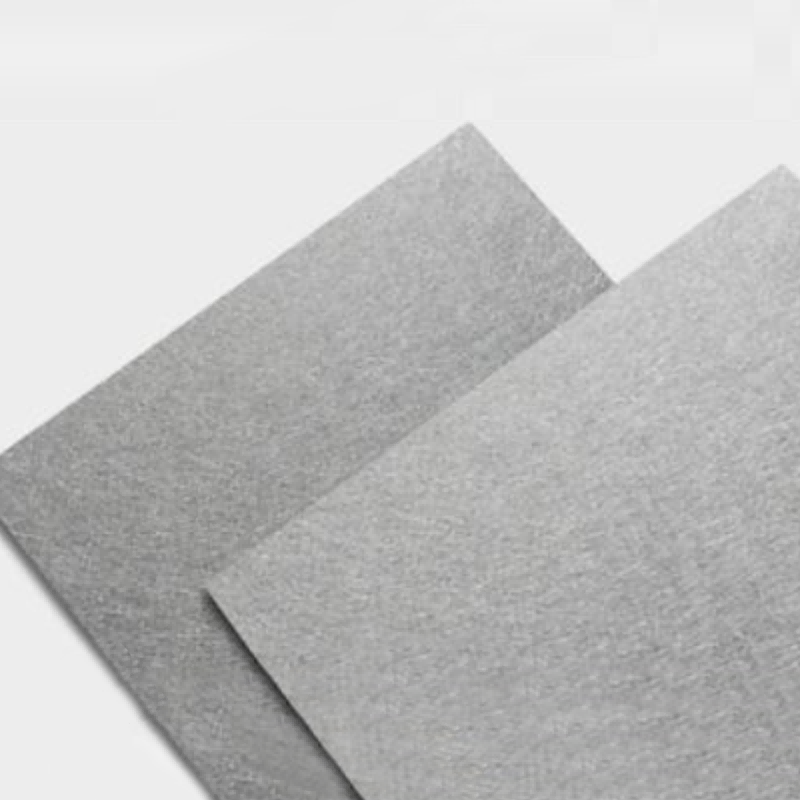 Tapis fritté en fibre de titane, revêtement en platine, tapis de diffusion de gaz, pile à combustible à hydrogène, tapis en fibre de titane
